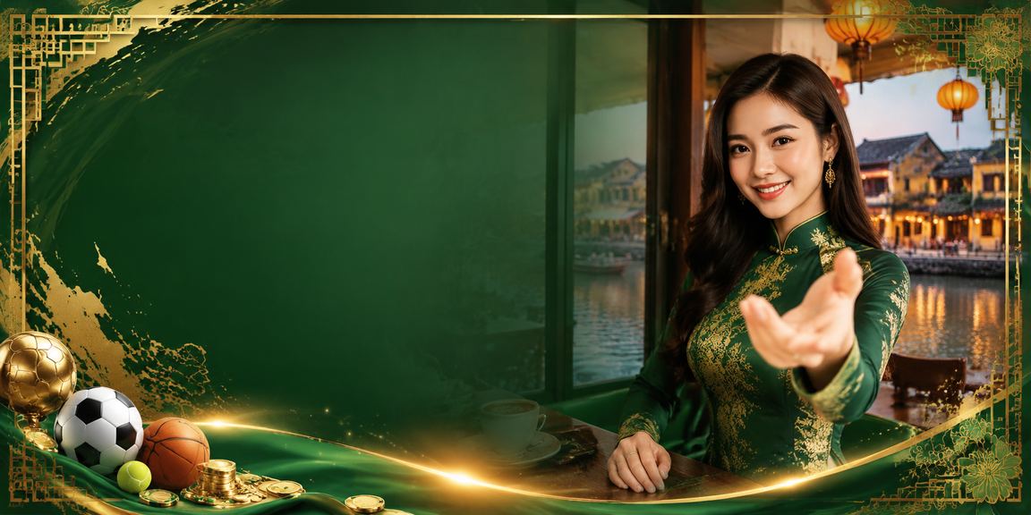 Người dùng Việt Nam thư giãn tại quán cà phê Hội An và đăng ký tài khoản cá cược thể thao