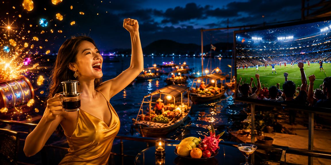 Người chơi Việt Nam tận hưởng ưu đãi khuyến mãi qua điện thoại tại Phú Quốc